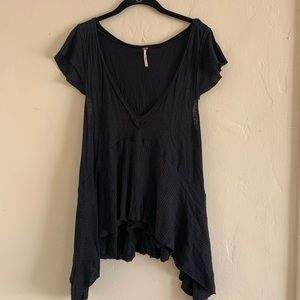 Free People Flutter top